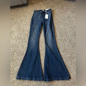 Pink Lily Ultra Flare Jeans / Size 7